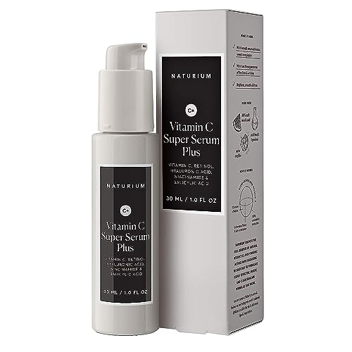 U Beauty Resurfacing Compound Serum - Renew & Illuminate Face Serum - Advanced 8-in-1 Formula with Vitamin C, Retinol, Hyaluronic Acid, & Peptides - Targets Fine Lines, Pores- 1.0 fl.oz