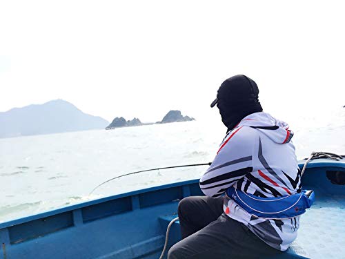 Eyson Inflatable Life Jacket Life Vest Life Ring Belt Pack Waist Bag Manual (600 Black) #TOP6