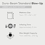 Intex Dura-Beam Standard Pillow Rest Classic Air Mattress Series with Internal Pump - Image 2