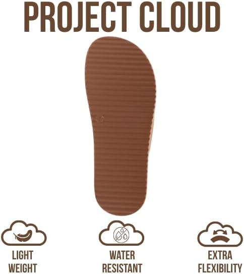 Project Cloud Platform Sandals Women - Plush & Soft Insole Wedge Slides for Women Footwear - Beach Essential Wedge Sandals for Women 2026 (Softy) - Image 5