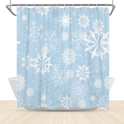 christmas shower curtains