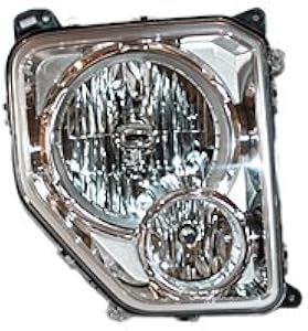 TYC Right Headlight Assembly Compatible with 2008-2009 Jeep Liberty
