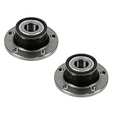 TRQ Rear Wheel Hub & Bearing Left LH & Right RH Pair for Audi TT Passat Jetta VW