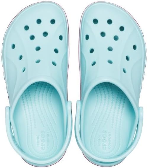 Crocs Kids' Bayaband Glitter Clogs