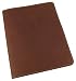 Refillable Leather Composition Notebook by Rustic Ridge - Leather Notebook Cover - Composition Book Cover (Dark Brown)