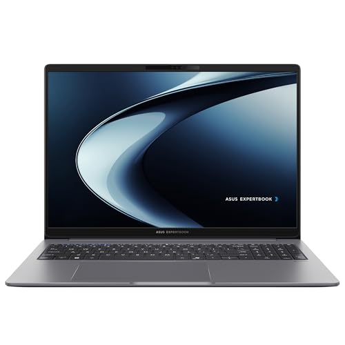 Image of ASUS ExpertBook P3 16 inch Business Laptop, AMD Ryzen AI5 330 PProcessor, 16GB RAM, 512GB SSD, WiFi 7, Windows 11 Pro, Misty Grey, PM3606CKA-XS54