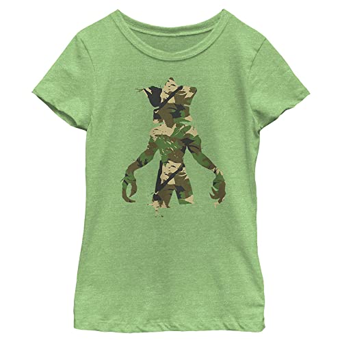 Netflix Stranger Things Camo Monster Girls Short Sleeve Tee Shirt