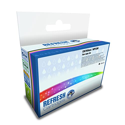 Refresh Cartridges Remanufactured Ink Cartridge Replacement for HP C8765ee / HP338 (Black) - Image 3