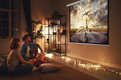 Écran 4K extensible manuellement celexon de haute précision - 6