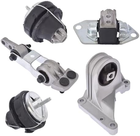 labwork 5PCS Engine Motor Mount Torque Rod Stabilizer Kit Replacement ...