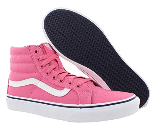 Vans Vans Sk8-Hi Unisex Shoes Size 9, Color: Pink/White-Pink
