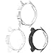 Produktbild LvBu Schutzhülle kompatibel Für Honor Watch GS Pro, All-Around Case Ultra dünn TPU Schutz Hülle für Huawei Honor Watch GS Pro Smartwatch (schwarz+Silber+Transparent)