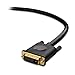 Cable Matters CL3 in-Wall Rated Bi-Directional HDMI to DVI Cable - 10ft, DVI to HDMI Cable, HDMI1.4 to DVID Dual Link Cord, Black
