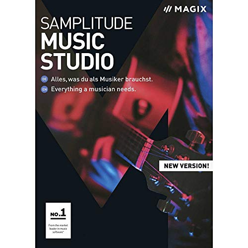 MAGIX Samplitude Music Studio – Version 2019 – das komplette Studio zum Komponieren, Aufnehmen, Mixen und Mastern