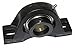 Pillow Block Bearing,Ball,2-7/16" Bore