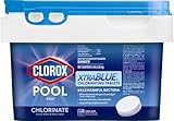 CLOROX Pool&Spa XtraBlue 3” Chlorinating Tablets, Kills Bacteria & Stops Algae, 5 LB