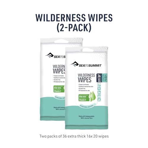 Image of Sea to Summit Wilderness Wipes Rinse-Free Shower Wipes