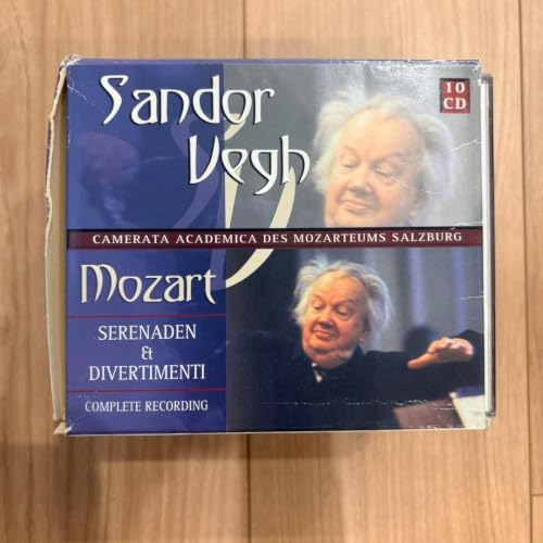 Sandor Vegh Mozart 10CD �Z���i�[�f�E�f�B���F���e�B�����g