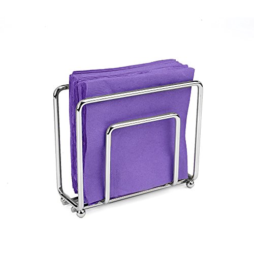 Mind Reader Sil Napkin Holder, 5.75 X 5 X 2, Silver #TOP11