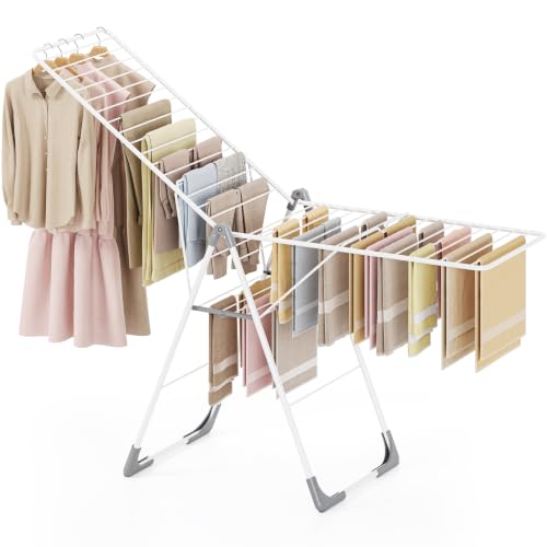 APEXCHASER Clothes Drying Rack, Large Capacity Drying Rack Clothing