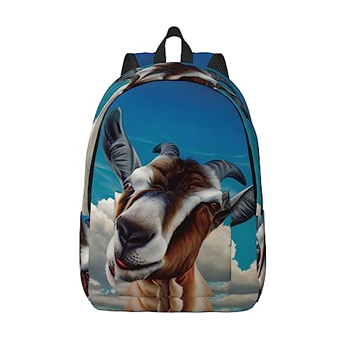 Sac à dos léger feuilles de palmier vertes grand compartiment taille M
