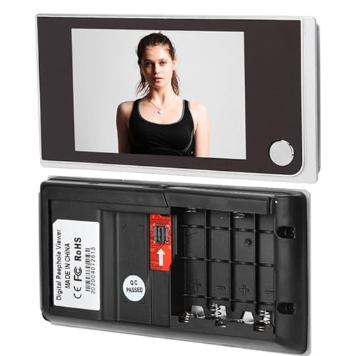 Câmera eletrônica Peephole Peep Hole Apartamento 8.9 cm Digital LCD Doorbell Security Camera, Home S