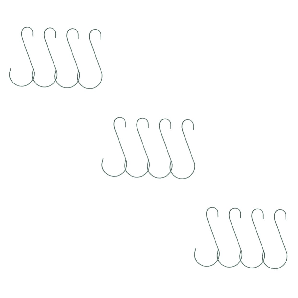 POPETPOP 12 Pz Gancio per mangiatoia per Uccelli Ganci per Piante sospese Gancio per Appendere Piante mangiatoie per Uccelli grucce Ganci per mangiatoia per Uccelli per s Gancio