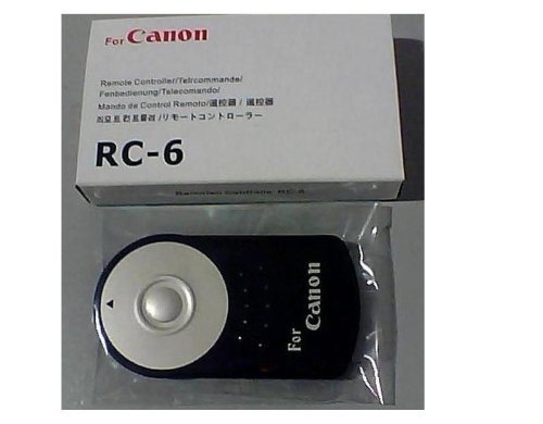New Usarmt Remote For Canon Rc-6 Remote Control Fit For Canon Eos 4 450D 500D 550D 600D 5Dii 60D #TOP22