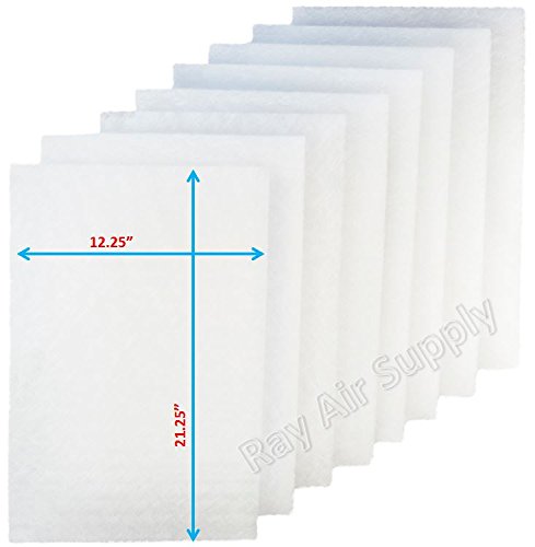 RAYAIR SUPPLY14x24 Replacement Filter Pads Compatible with Respicaire CG MicroCLean 95 Air Cleaner 14x24 Refills (4 Pack)