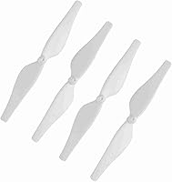 Vista 9 de Juego de 4 pares de cuchillas de hélice, juego de repuesto de hélice de dron ligero de fibra de carbono para DJI Tello (blanco)