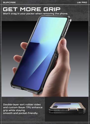 Image of SUPCASE for Samsung Galaxy Z Flip 7 Case with Built-in Kickstand, Desert