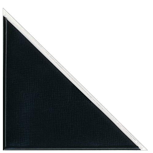 Cantos de calendário para descolar e colar StoreSMART - Plástico preto - STB1336BK-10, Preto, 10-Pac