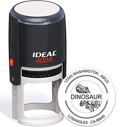 Self Inking Address Stamp Round Custom Rubber Stamp Monogram Address Stamp Custom Address Stamp Personalized Self Inking Stamp Personalized Return Address Stamp Style-03 #TOP8