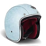 ● Beste Wahl: Motorradhelm für Männer und Frauenmotorradhelm, ideal für diejenigen, die mit einem leichten, fantastischen Design bequemer, elegant suchen.