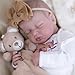 Milidool Lifelike Reborn Baby Dolls-20 Inch Realistic Newborn Baby Dolls, Soft Poseable Cloth Body Real Life Baby Dolls Silicone with Accessories Toy for for 3+ Year Old Girls Gifts, Pretend Play