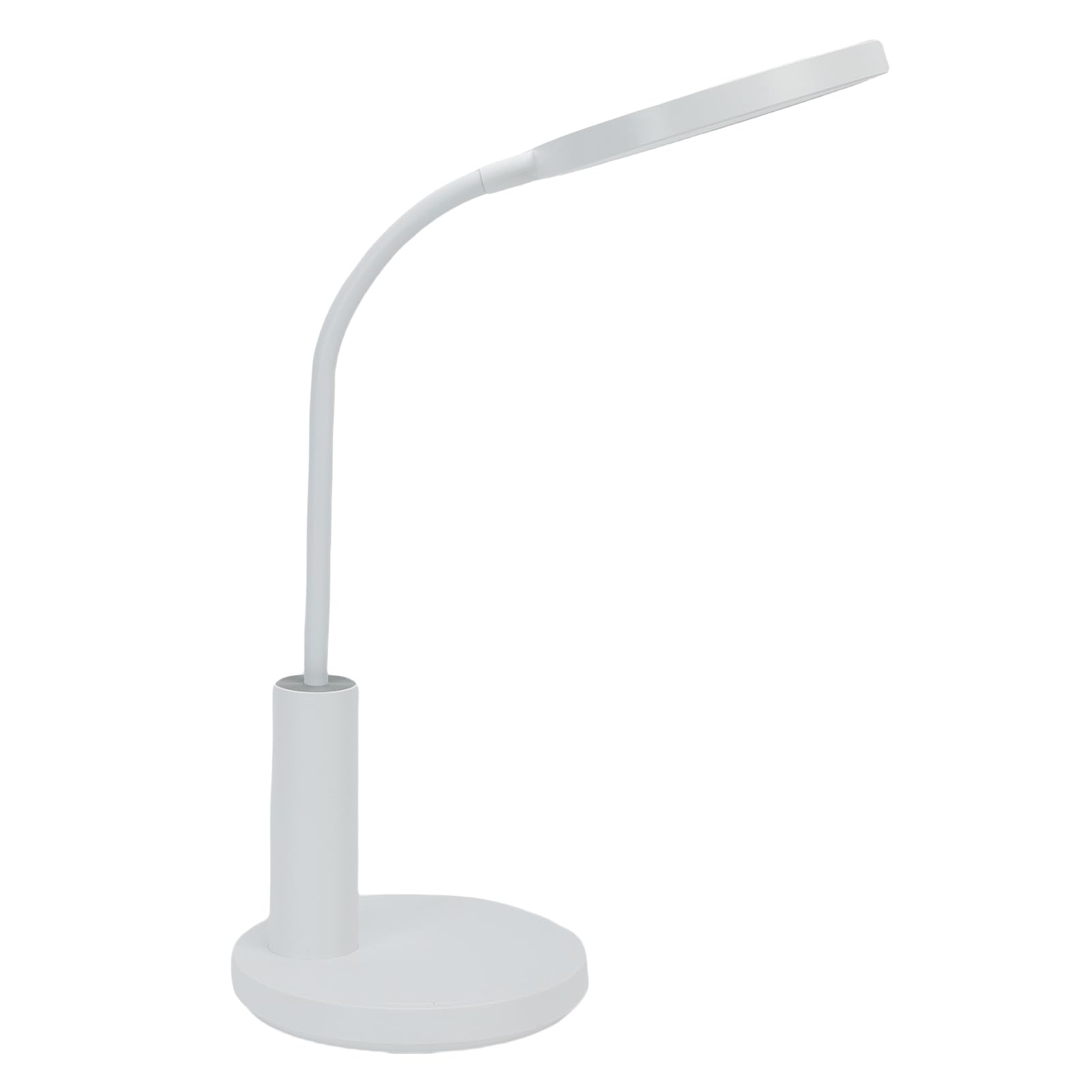 SEAFRONT Schreibtischlampe, ABS-LED-Tischlampe mit 350 Lm Breiter Beleuchtung, Wiederaufladbarem 4400-mAh-, Flexiblem Schwanenhals und Timer Zum Lesen, Lernen, Arbeiten, Schlafzimmer, Büro