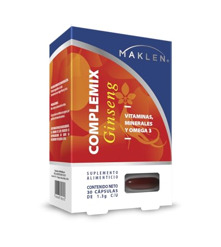 capsulas de ginseng Marca MAKLEN