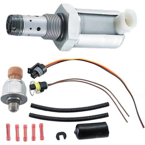 6.0 Powerstroke IPR Valve Fuel Injector Pressure Regulator with ICP Sensor and Pigtail for Ford F250 F350 F450 F550 E350 E450 Replace 5C3Z-9C968-CA 1846057C1 3C3Z-9C968-AA