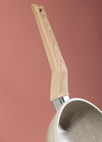 Frigideira 22cm Cerâmica Marble Edition Cinza Dust Oster