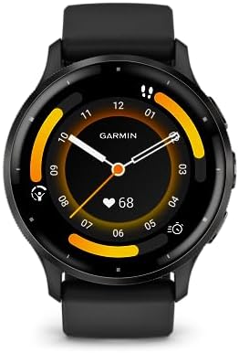 Garmin Relógio Venu 3 Preto 45mm com Monitor Cardíaco de Pulso e ...