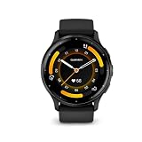 Garmin Venu 3 - Montre connectée GPS Sport et santé - Gray avec Bracelet Noir - Boîtier 45 mm