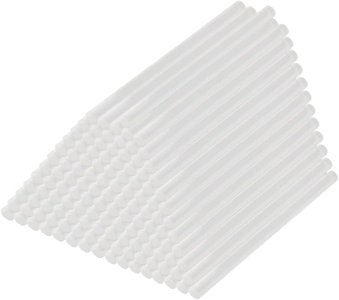 ZTBH Hot Melt Glue Sticks 120 Pcs/Lot 7mm x 100mm Hot Melt Glue Sticks, for Electric Glue Gun Craft Album Power Tools Melt Glue Stick