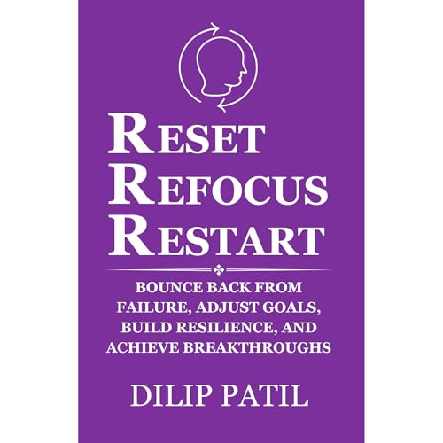 RESET REFOCUS RESTART Audiolibro Por Dilip Patil arte de portada