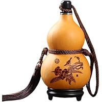 Amazon｜GuAiMeng ひょうたん 水筒 瓢箪 酒入れ レトロ徳利