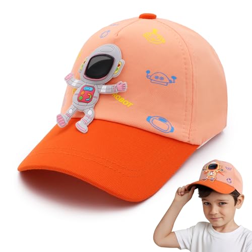 Image of VRITRAZ Kids Unisex Baseball Cap for Boys & Girls | Adjustable Strap | Comfortable Casual Cap (Age 4-12 Years)