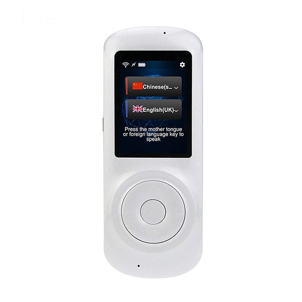 Traducteur vocal en temps réel instantané portable WiFi écran 2,4