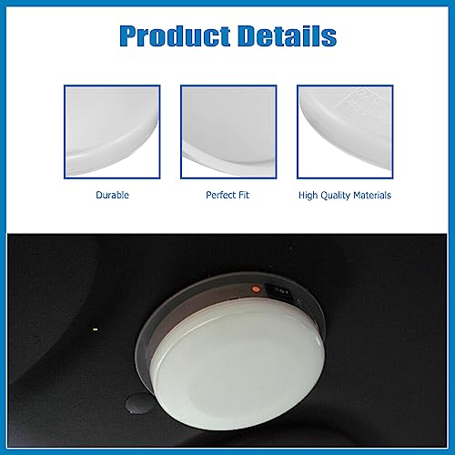 H-Jun For 98-11 Ford Crown Victoria Police Interceptor Ticket Dome Light Cover Lens New 77-570 #TOP2