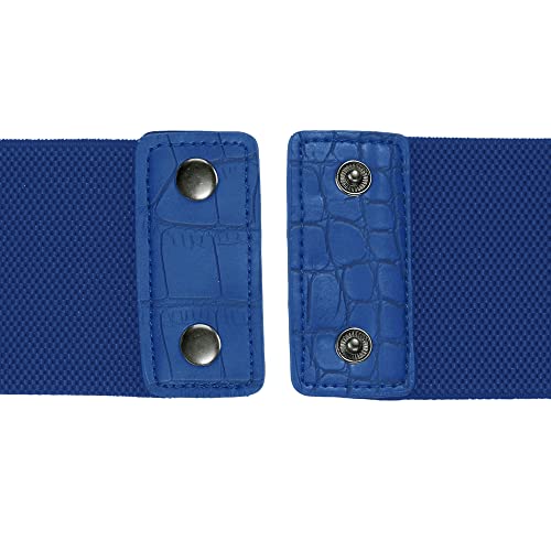 Allegra K Womens Elastic Wide Waist Belt Vintage Stretchy Belts for Dresses2