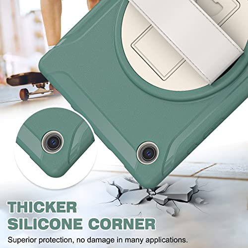 Coque Samsung Tab A8 antichoc et son support rotatif à 360 degrés - 2