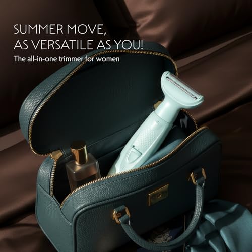 Image of Zlade Summer Move All in One Sensitive Trimmer for Women | Bikini and Body Shaver | Face Shaver | Eyebrow Shaper | Nose and Ear Trimmer | Rechargeable with USB C | Fully Waterproof and Showerproof, Easy to Clean Design | Travel Friendly, Quick and Painless (Move All in One)